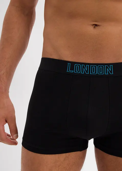 Přil&eacute;hav&eacute; boxerky s bavlnou (5 ks), bonprix