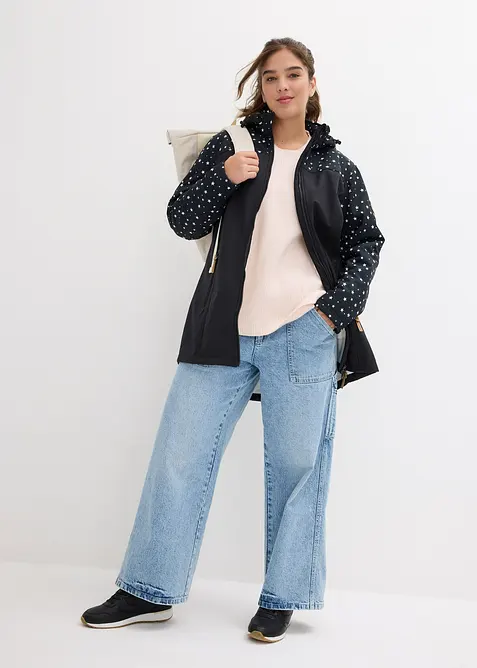 Funkčn&iacute; softshellov&aacute; parka s hebk&yacute;m fl&iacute;sem, bonprix