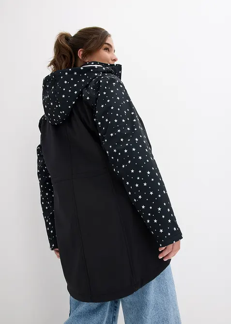 Funkčn&iacute; softshellov&aacute; parka s hebk&yacute;m fl&iacute;sem, bonprix