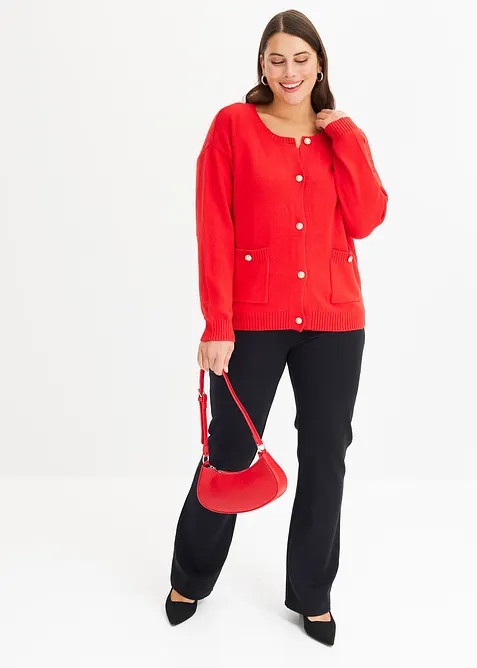 Pleten&yacute; kab&aacute;tek s kapsami, bonprix