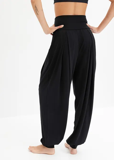 &Scaron;irok&eacute; sportovn&iacute; kalhoty se založen&yacute;m pasem, bonprix