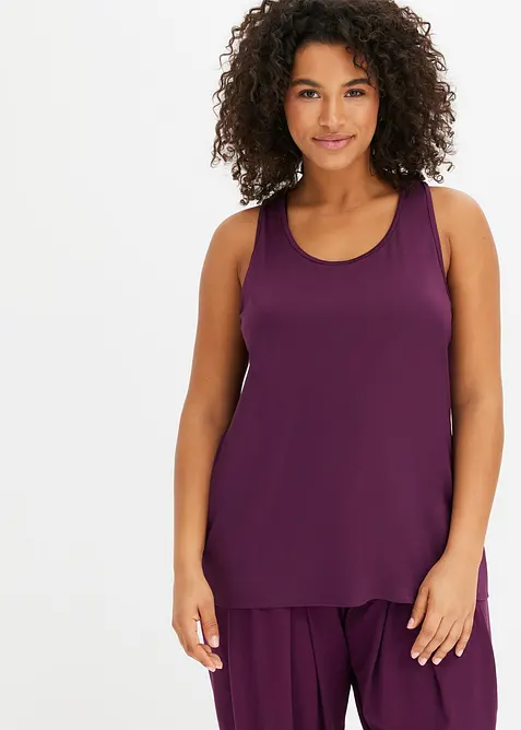 Sportovn&iacute; top s vykrojen&yacute;mi z&aacute;dy, rychleschnouc&iacute;, bonprix