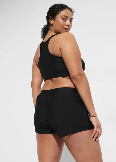 Bikiny s podprsenkovým topem a šortkami (2dílná souprava), bonprix