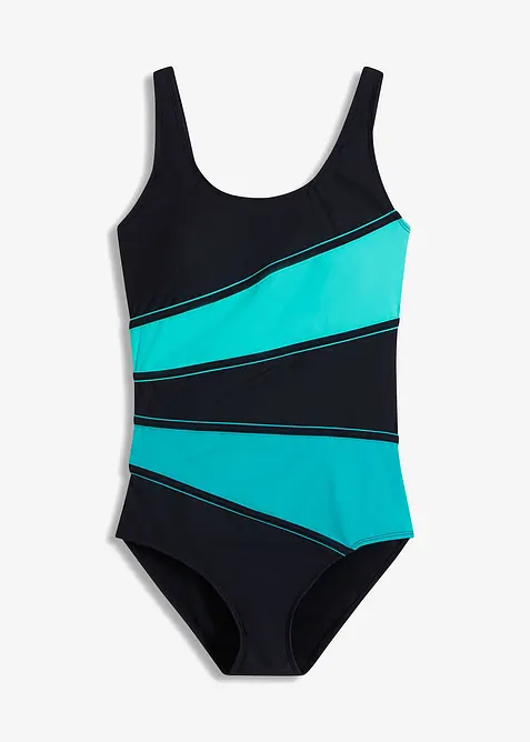 Jednodílné stahovací plavky, silný efekt, bonprix