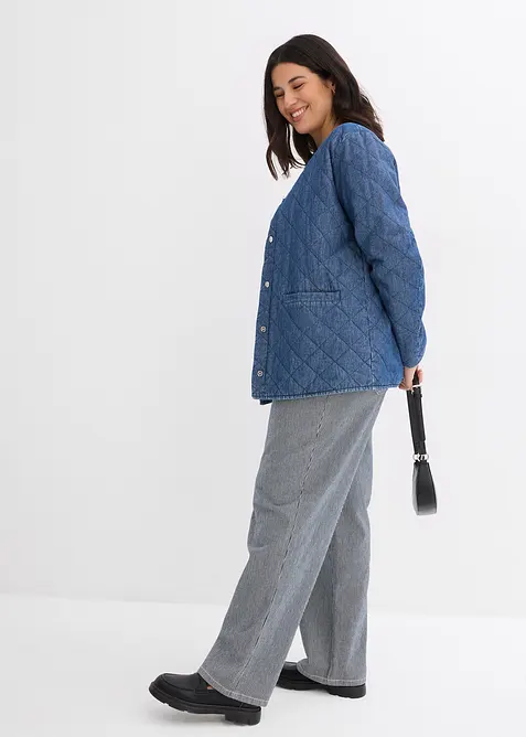 Pletený kabátek s kapsami, bonprix