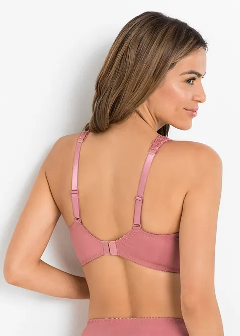 Zmenšovací podprsenka s polstrovanými ramínky (2 ks v balení), bonprix