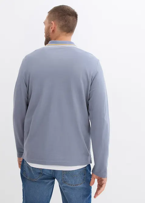 Pólo triko z čisté organické bavlny (2 ks v balení), bonprix