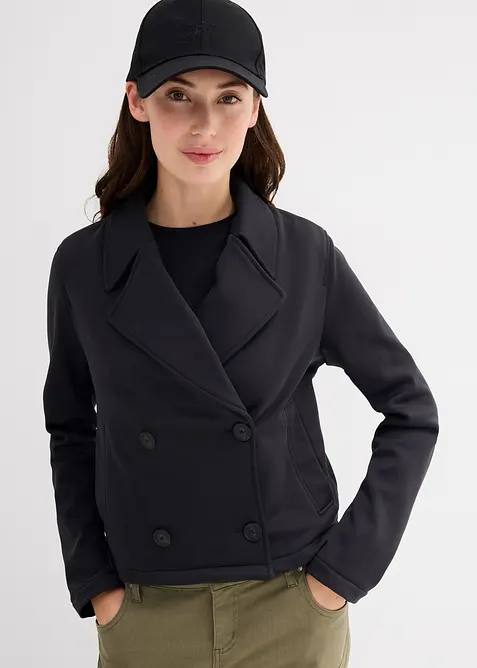 Bunda s kontrastní kapucí, bonprix