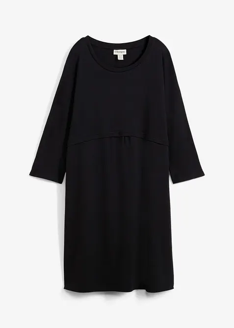 Úpletové šaty z organické bavlny, bonprix