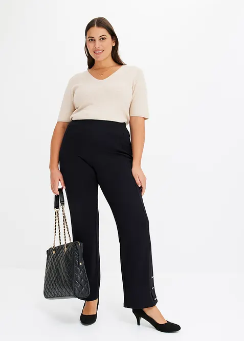 Žerzejov&eacute; kalhoty z Punto di Roma, bonprix