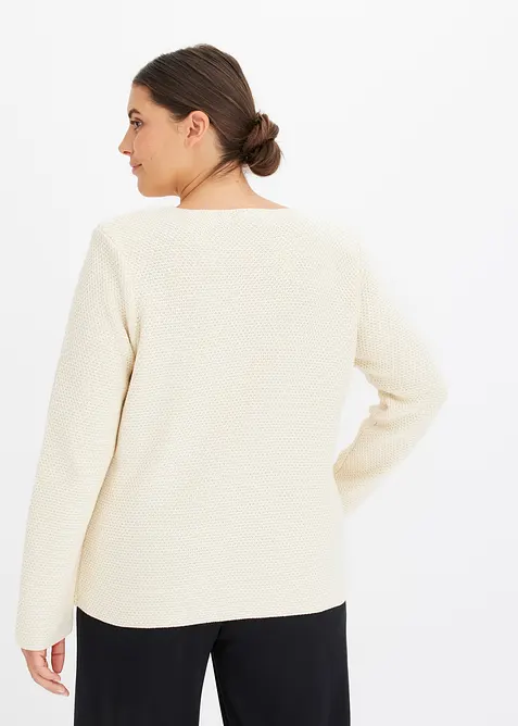 Pleten&yacute; blejzr, bonprix