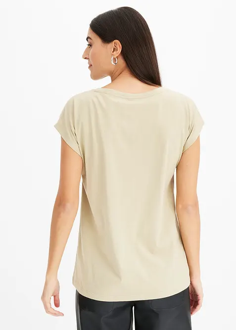 Tričko z čist&eacute; organick&eacute; bavlny, bonprix