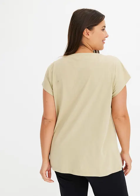 Tričko z čist&eacute; organick&eacute; bavlny, bonprix