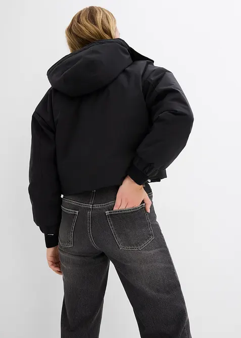 Outdoorová bunda, zkrácená, vodoodpudivá, bonprix