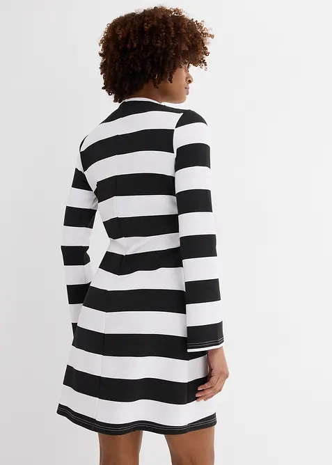 Žerzejové šaty se stojáčkem, bonprix