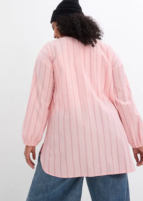 Dlouhá halenka z bavlněného popelínu, bonprix