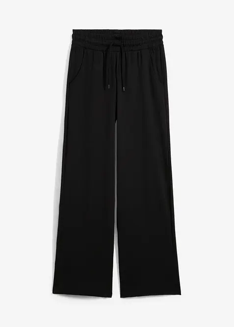 Žerzejové kalhoty z interlocku, bonprix