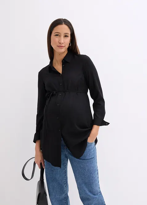 Těhotenská/kojicí dlouhá halenka z viskózy, bonprix