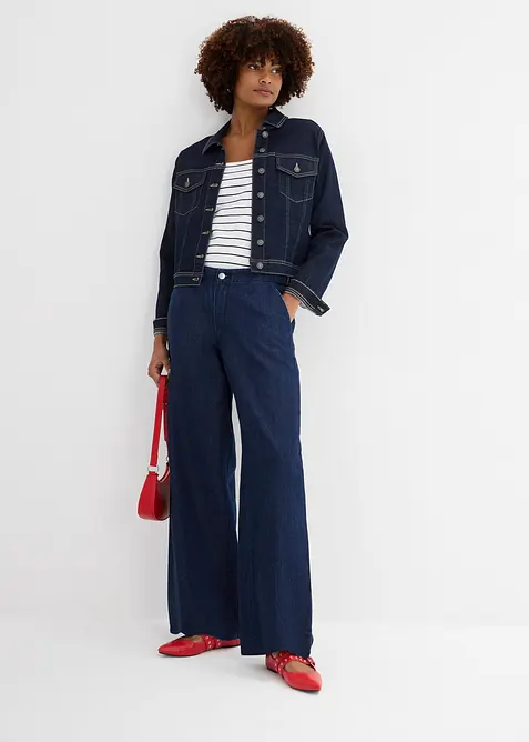 Strečové džíny Straight, Mid Waist, bonprix