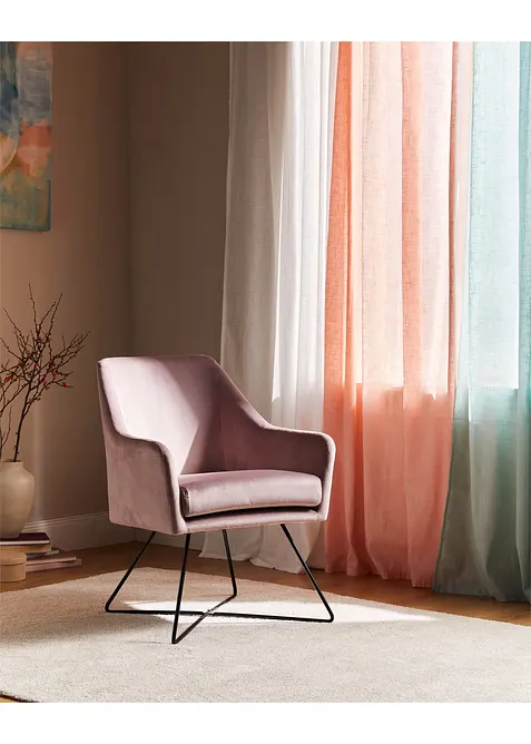 Závěs z čisté organické bavlny (1 ks v balení), bonprix