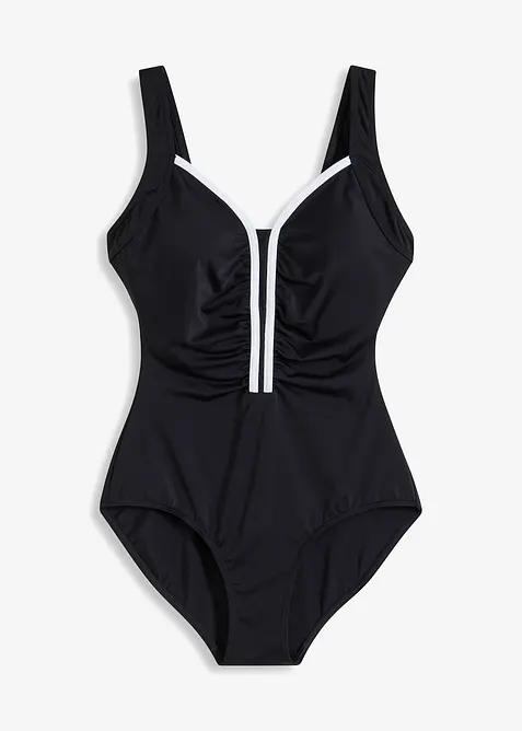 Jednodílné plavky s paspulkou, bonprix