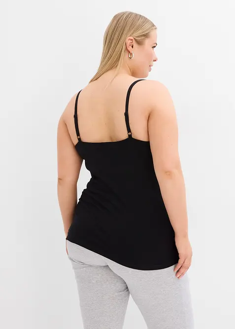 Kojic&iacute; topy z organick&eacute; bavlny (2 ks v balen&iacute;), bonprix