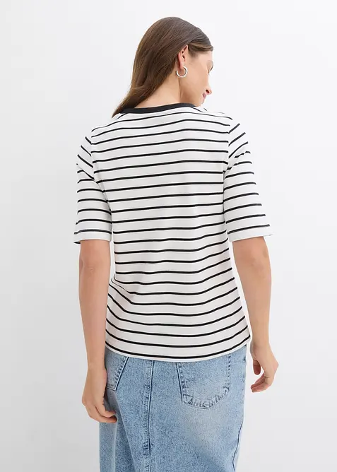 Tričko z čisté těžké organické bavlny, bonprix