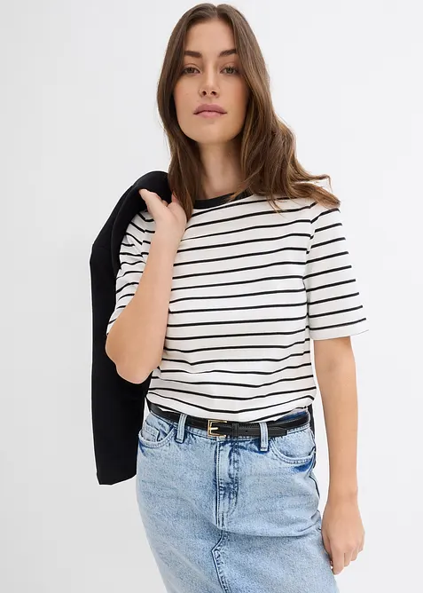 Tričko z čisté těžké organické bavlny, bonprix