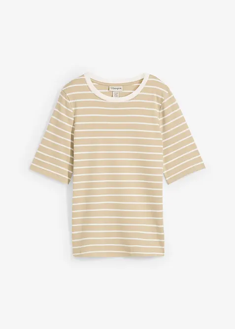 Tričko z čist&eacute; těžk&eacute; organick&eacute; bavlny, bonprix