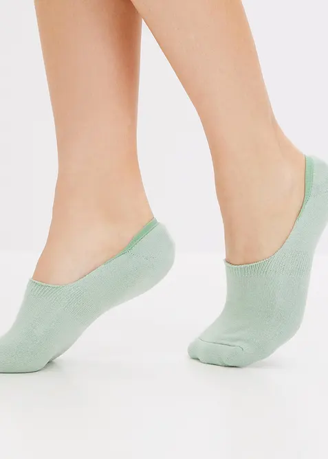 Ponožky do balerín s froté materiálem na vnitřní straně chodidla (8 párů v balení), bonprix