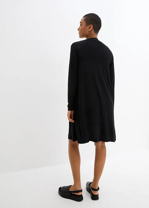 Úpletový kabátek z jemné viskózové směsi, bonprix