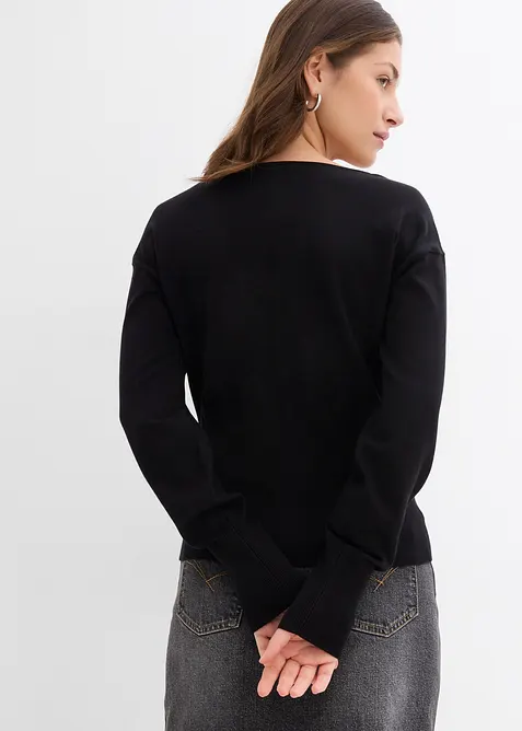 Kabátek z jemné pleteniny, bonprix