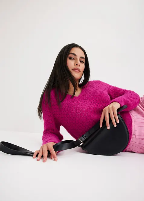 Kabelka přes rameno, s asymetrick&yacute;m vzhledem, bonprix