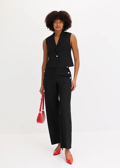 Marlene kalhoty s ozdobnými knoflíky, bonprix