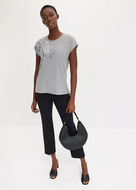 Tričko s pajetkami, bonprix