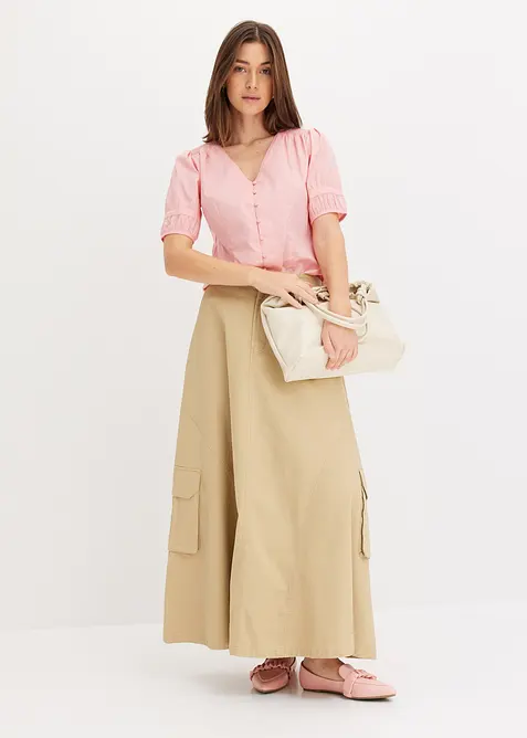 Halenka z bavlněné směsi, bonprix