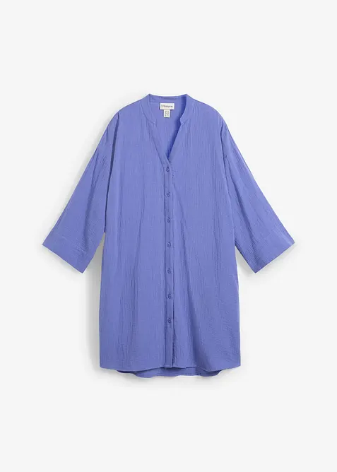 Halenkové šaty z mušelínu, bonprix