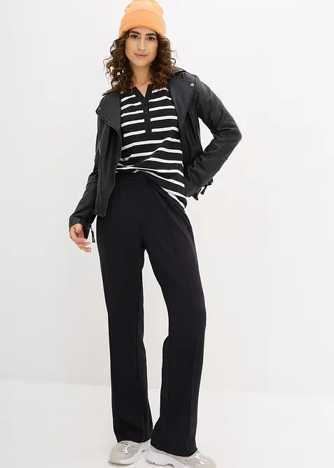 Henley triko z čist&eacute; organick&eacute; bavlny, bonprix