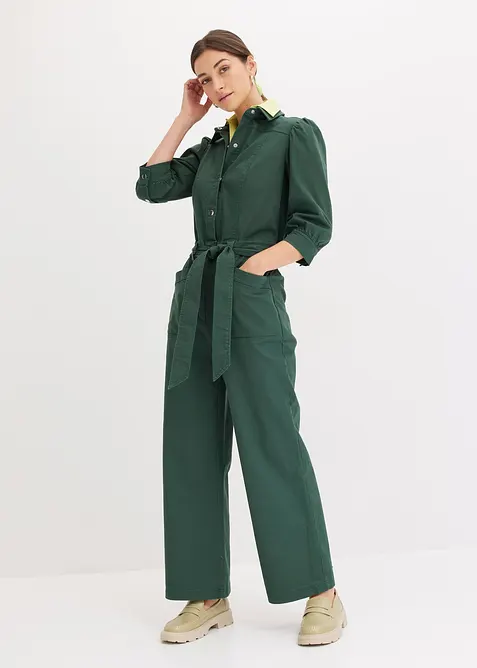 Overal ve stylu Utility, s nab&iacute;ran&yacute;mi ruk&aacute;vy, bonprix