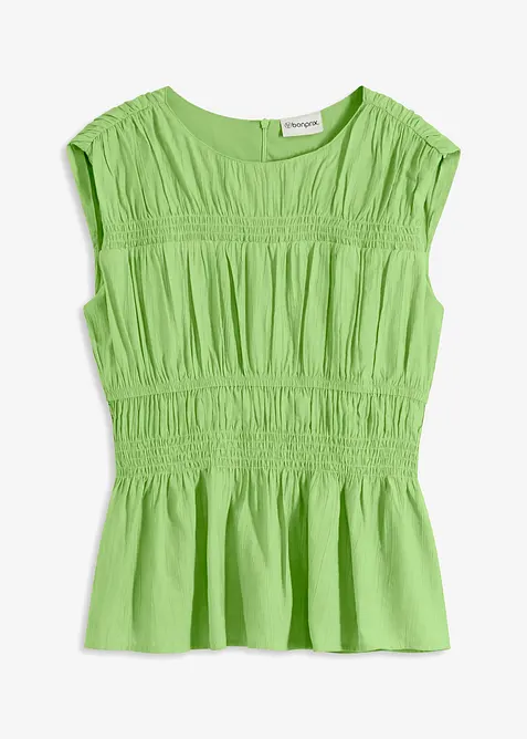 Halenkov&yacute; top z měkk&eacute; visk&oacute;zov&eacute; směsi, bonprix