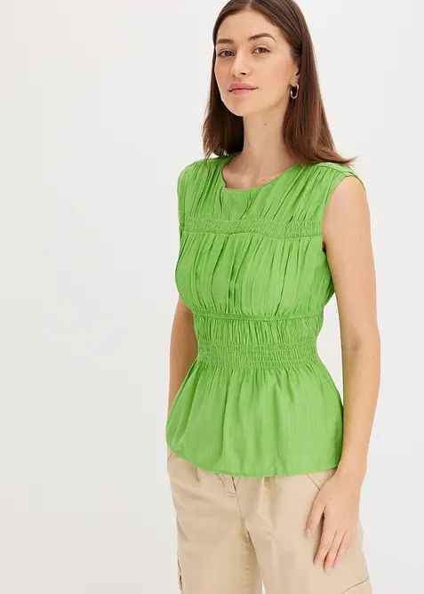 Halenkov&yacute; top z měkk&eacute; visk&oacute;zov&eacute; směsi, bonprix