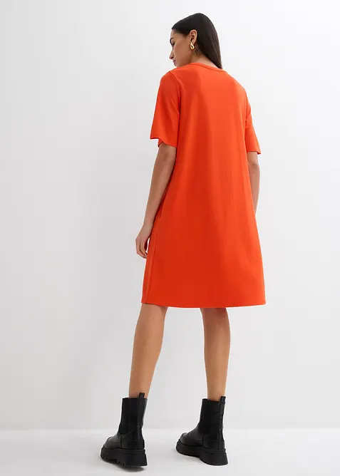 &Uacute;pletov&eacute; &scaron;aty s &aacute;čkovou lini&iacute;, ze směsi s visk&oacute;zou, bonprix