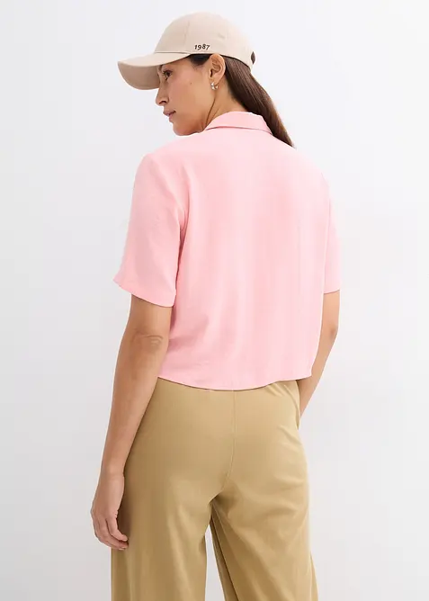 Boxy halenka z lehkého krepu, bonprix