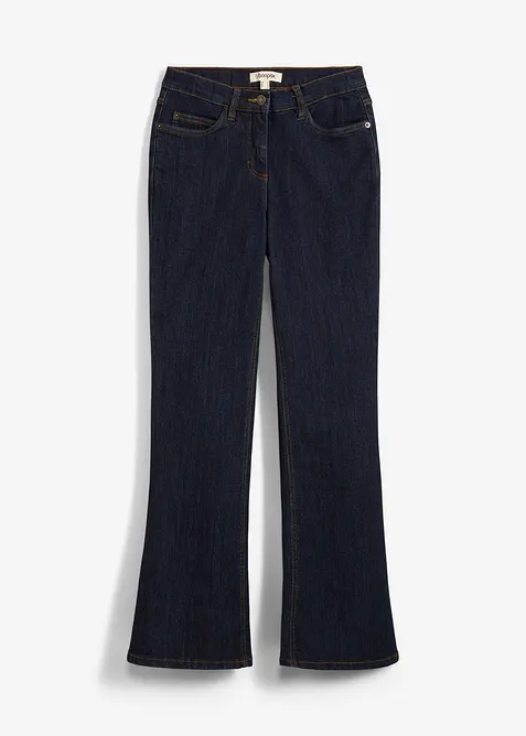 Strečové džíny Bootcut, Mid Waist, bonprix