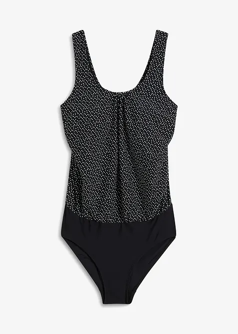 Jednodílné plavky s balónovým tvarem, bonprix