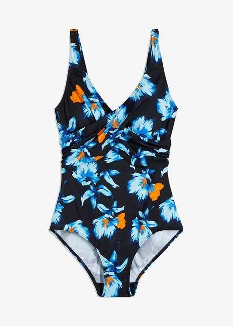 Jednod&iacute;ln&eacute; plavky se zavinovac&iacute;m vzhledem, bonprix