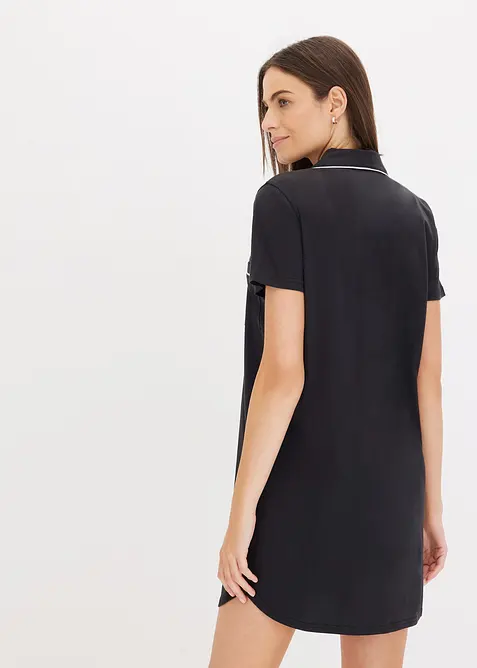 Kr&aacute;tk&aacute; nočn&iacute; ko&scaron;ile z čist&eacute; organick&eacute; bavlny, bonprix