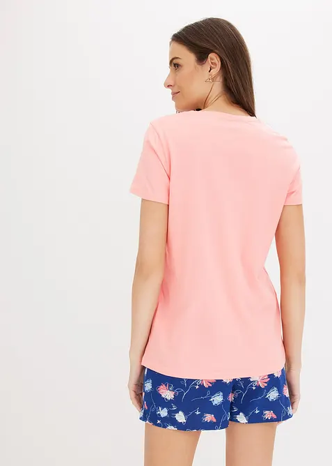 Tričko a šortky na spaní, bonprix