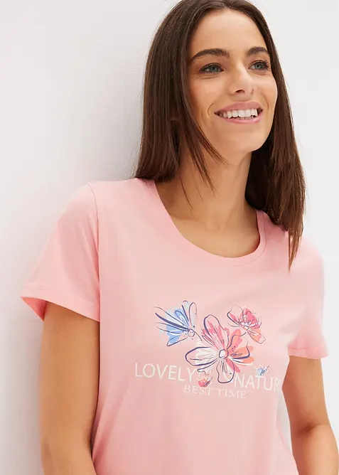 Tričko a šortky na spaní, bonprix