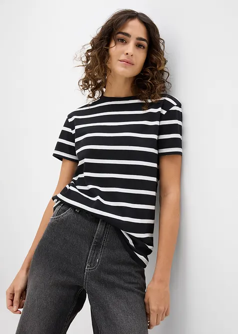 Triko z čist&eacute; organick&eacute; bavlny (2 ks v balen&iacute;), bonprix